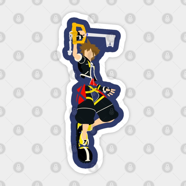 Kingdom Hearts Sora Sticker by Kaztiel